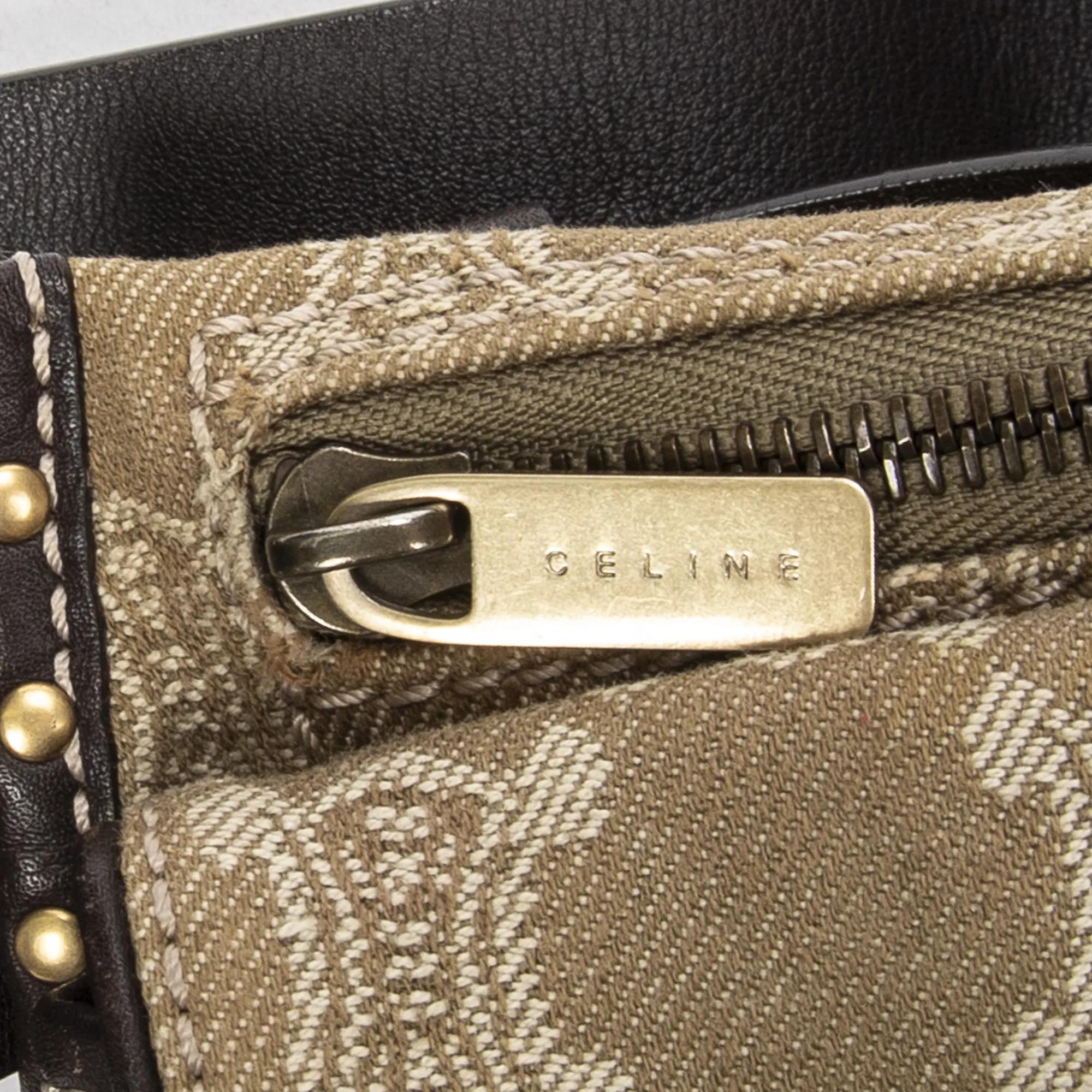 Thumbnail - Celine Crossbody Bags - Double Pocket Waist Pouch - Gr. unisize - in Grün - für Damen