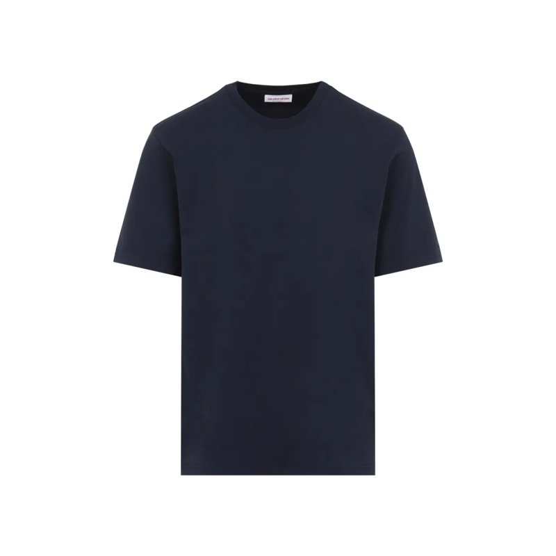 Orlebar Brown T-shirt Cotton Crew Neck T-Shirt With Aesthetic Blue