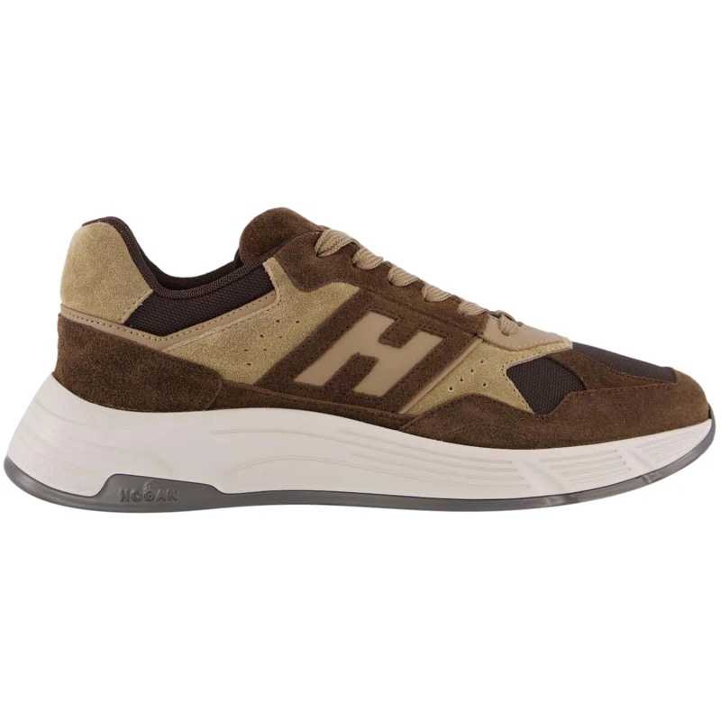 Hogan Low-Top-Sneaker Heren Hyperlight Sneaker Bruin braun