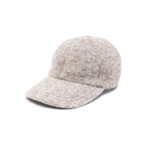 Lorena Antoniazzi Hut Taupe Mélange Baseball Cap Neutrals