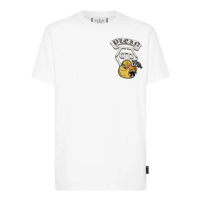 Philipp Plein T-Shirt T-Shirt Duck weiss