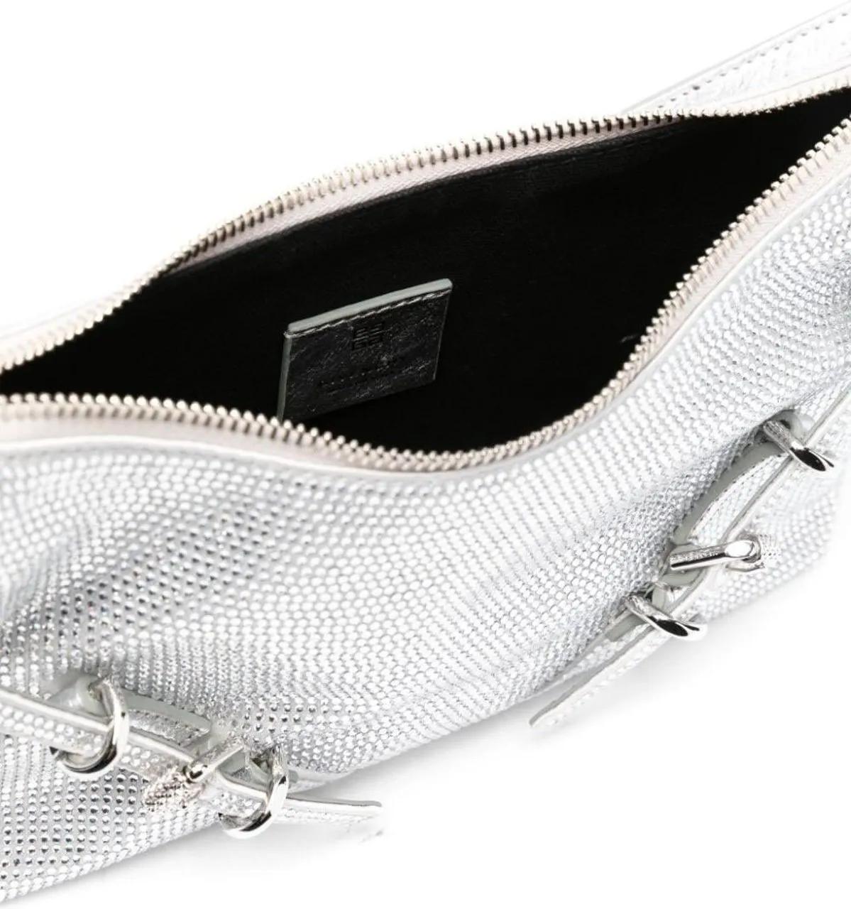 Givenchy Crossbody bags Silver in zilver