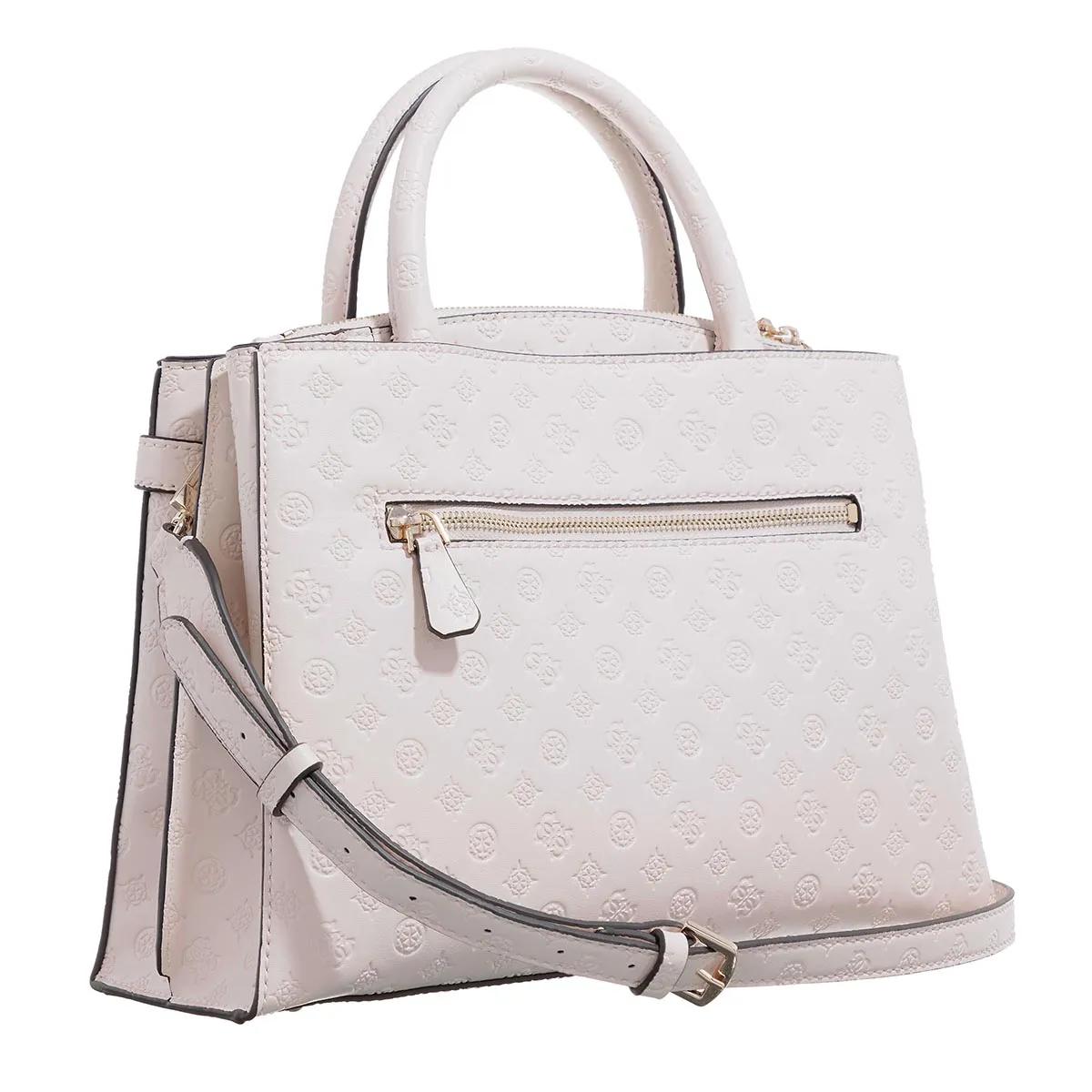 Guess Satchels Arlena Logo Girlfriend Satchel in beige