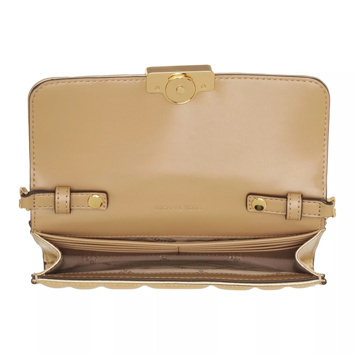 Michael Kors Tribeca Crossbody Bag Pale Gold Mini sac