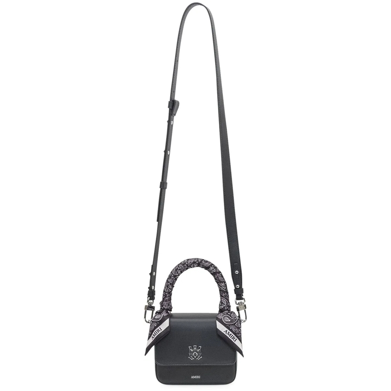 Amiri Fourre-tout Borsa Micro MA con Foulard schwarz(Image 2)