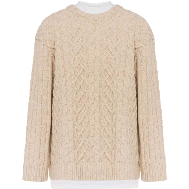 Moschino  Sweaters White weiß