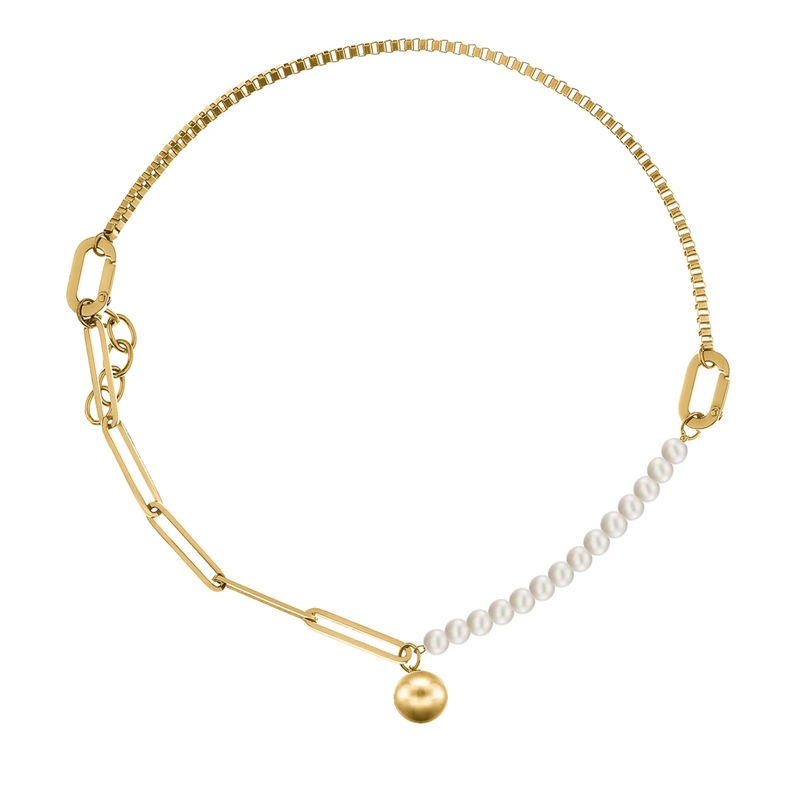 Liebeskind Berlin Armband Edelstahl The Material Mix gold(Image 5)