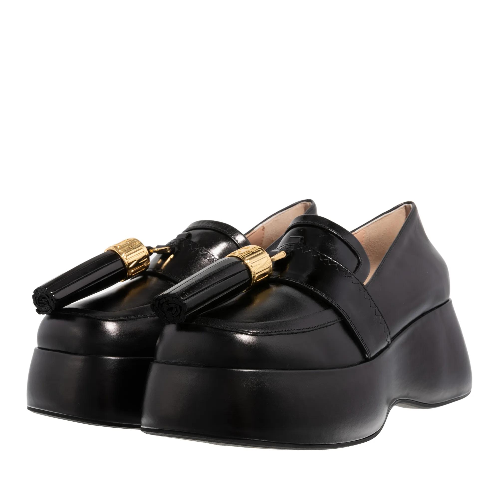 Moschino Loafers & Ballerinas - Metal Tassel - Gr. 37 (EU) - in Schwarz - für Damen