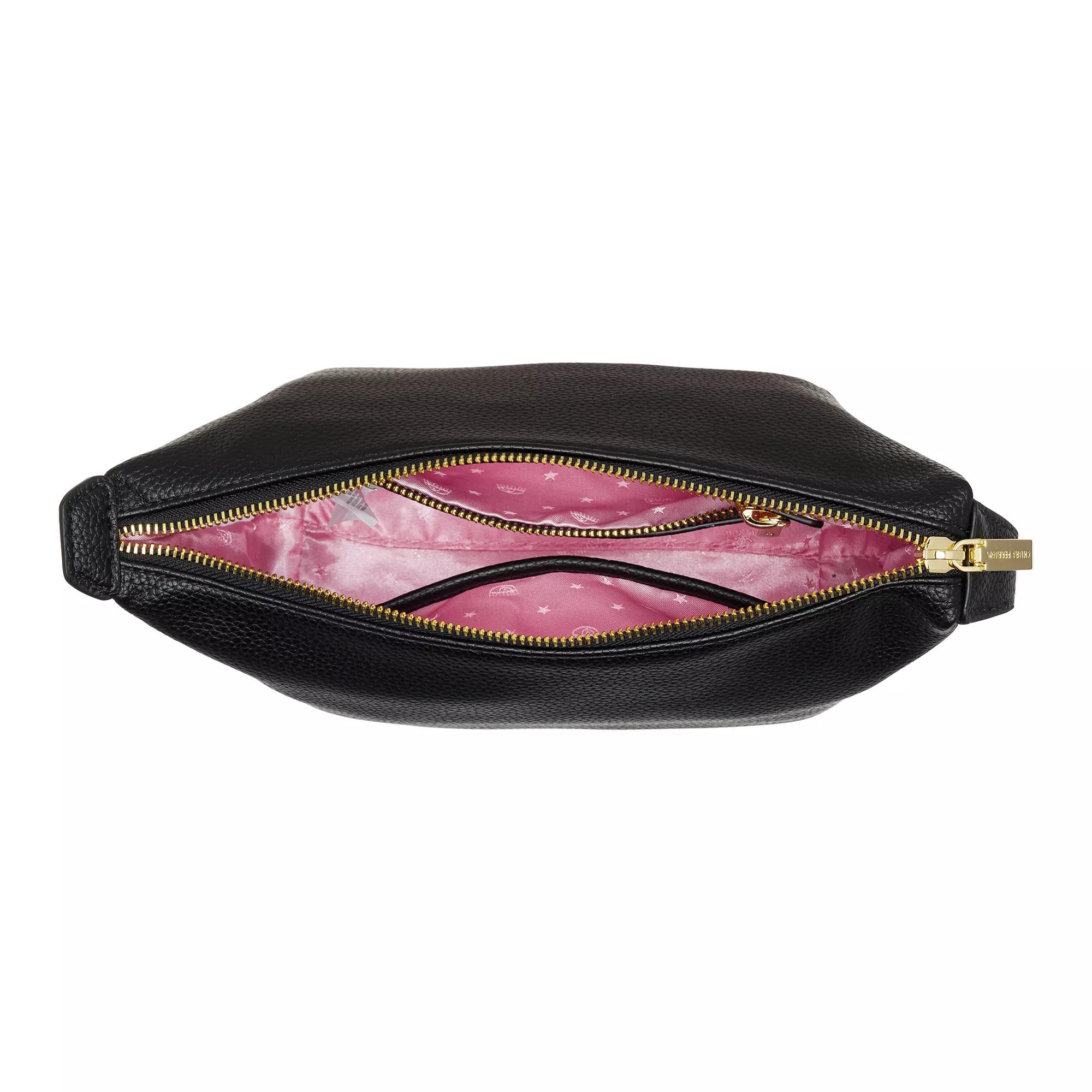 CHIARA FERRAGNI WALLET CLUTCH BAG EYE STAR LOCK Woman Peach