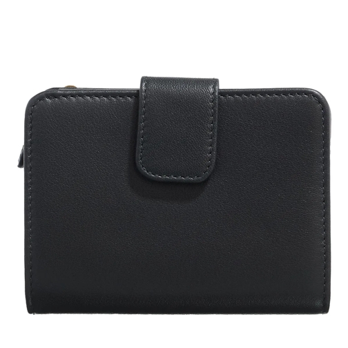 Prada Bi-Fold Portemonnaie Small Leather Wallet Black