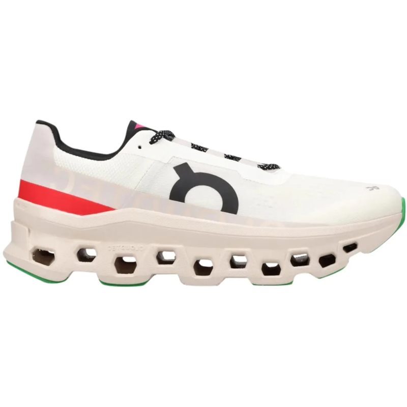 ON RUNNING Slides Flat Shoes Ivory Pearl weiß