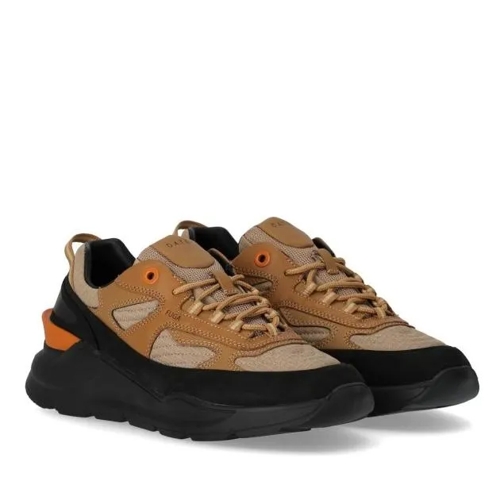 D.A.T.E Fuga Method Beige Black Sneaker Brown scarpa da ginnastica bassa