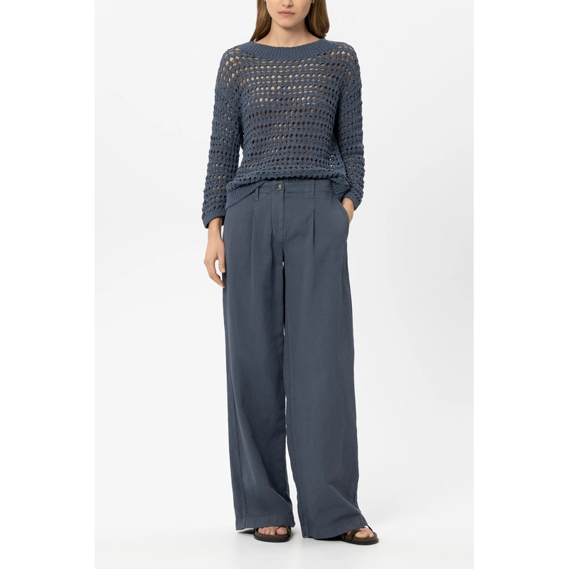 Luisa Cerano Trui Pullover LANGARM tinted blue(Image 2)