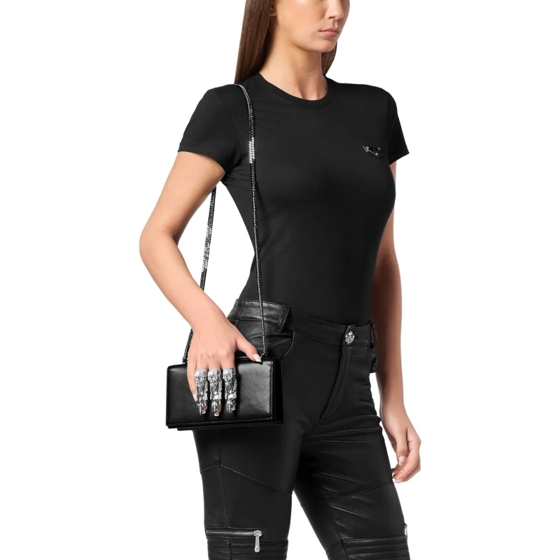 Philipp Plein Schultertasche Schultertasche schwarz(Image 3)