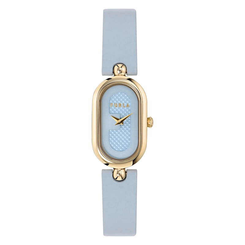 Furla Automatikuhr Quarz Analog Uhr Furla W Ooh blau