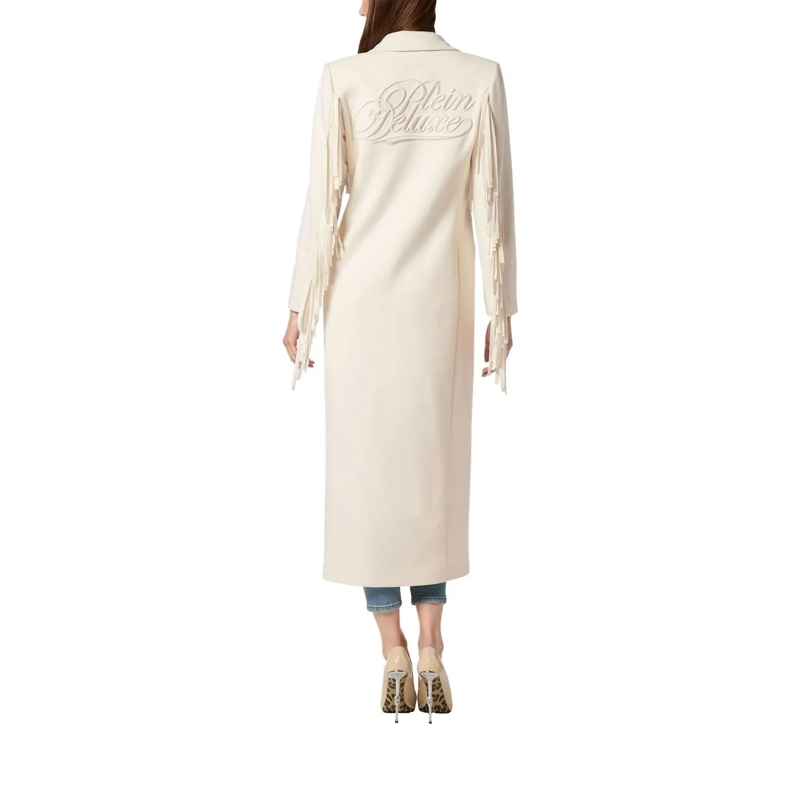 Philipp Plein Wintermantel Coat Long weiss(Image 2)