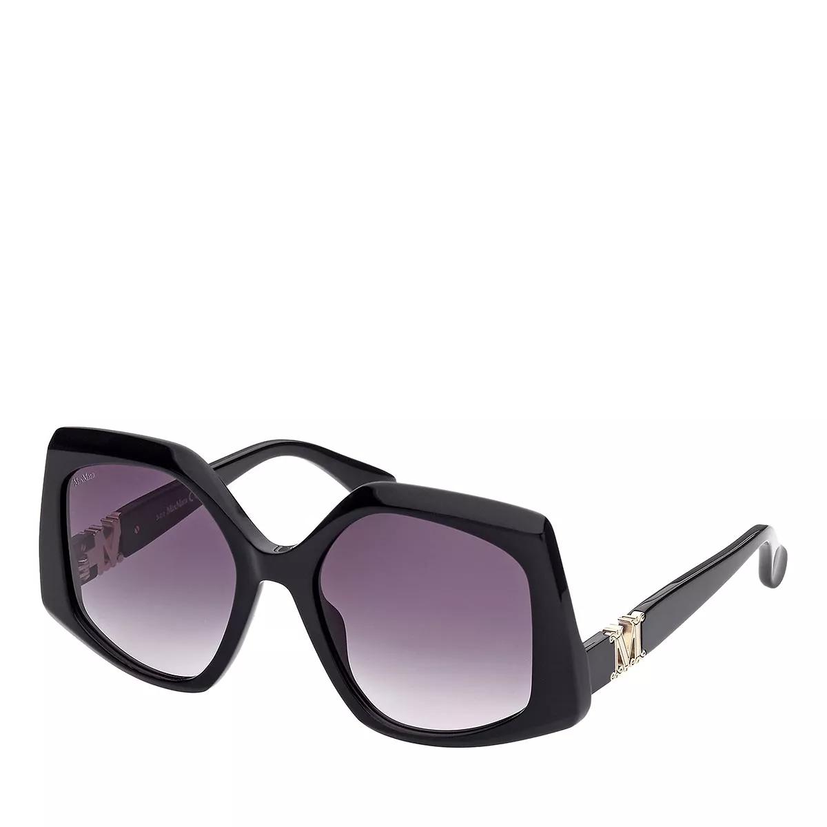 Max Mara Mm0012 Shiny Black Gradient Smoke Zonnebril Fashionette 