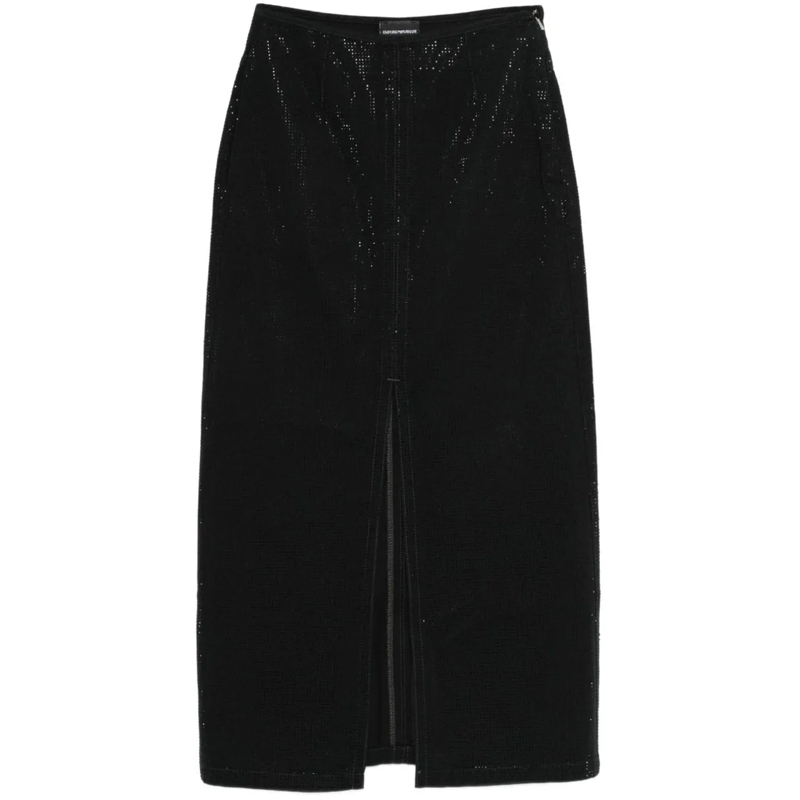 Emporio Armani Midirock Skirts Black schwarz