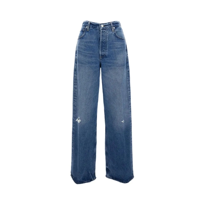 Citizens Of Humanity Jeans Wide Leg Baggy Jeans Blue