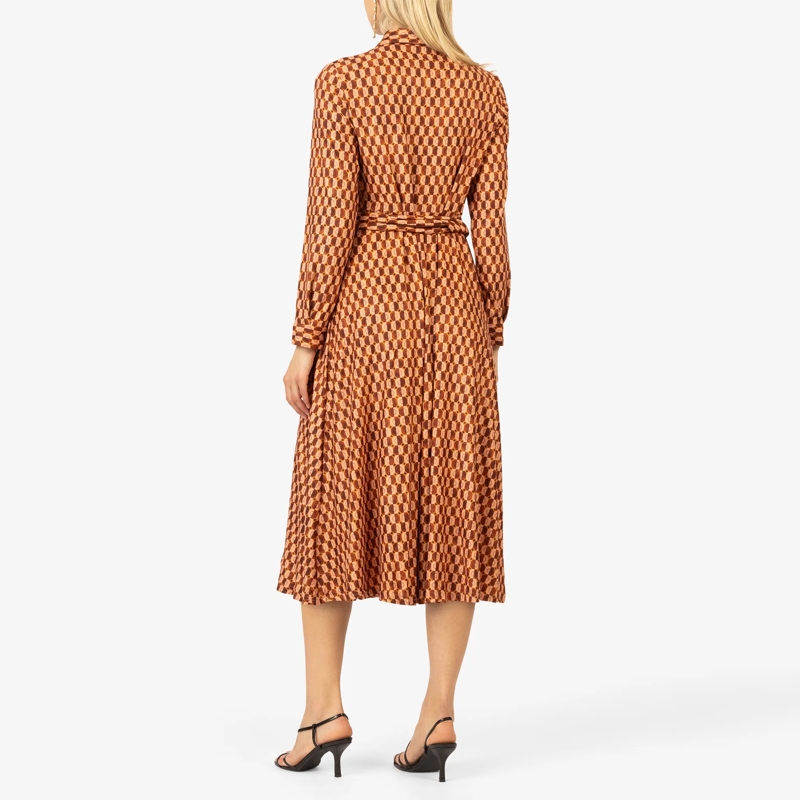 Kraimod Kleid Kleid braun(Image 4)