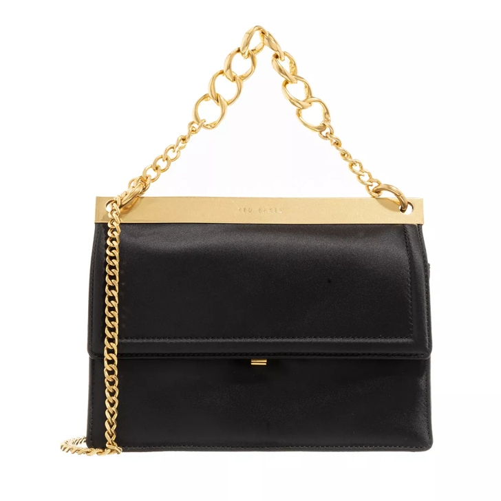 Ted Baker Kialynn Chunky Chain Mini Shoulder Bag Black Crossbody Bag