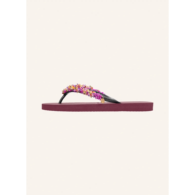 UZURII Flip Flops Zehentrenner Pink Rio ruby