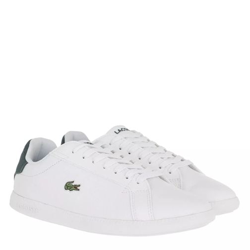 Lacoste Graduate Sneaker Shoes White/Dark Green Low-Top Sneaker