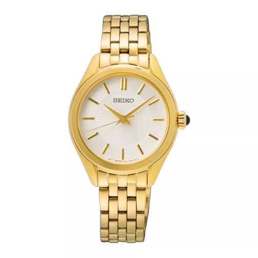 Seiko Seiko Damenuhr SUR538P1 Gold farbend Quarz-Uhr