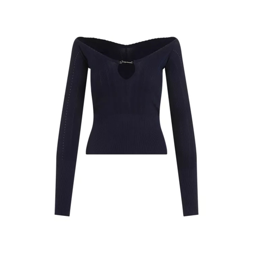 Jacquemus Le Haut Pralù In Dark Navy Blue 