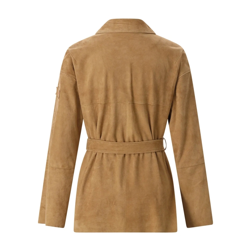 Peuterey Overgangsjas Jacke Machuca aus Veloursleder braun(Image 2)