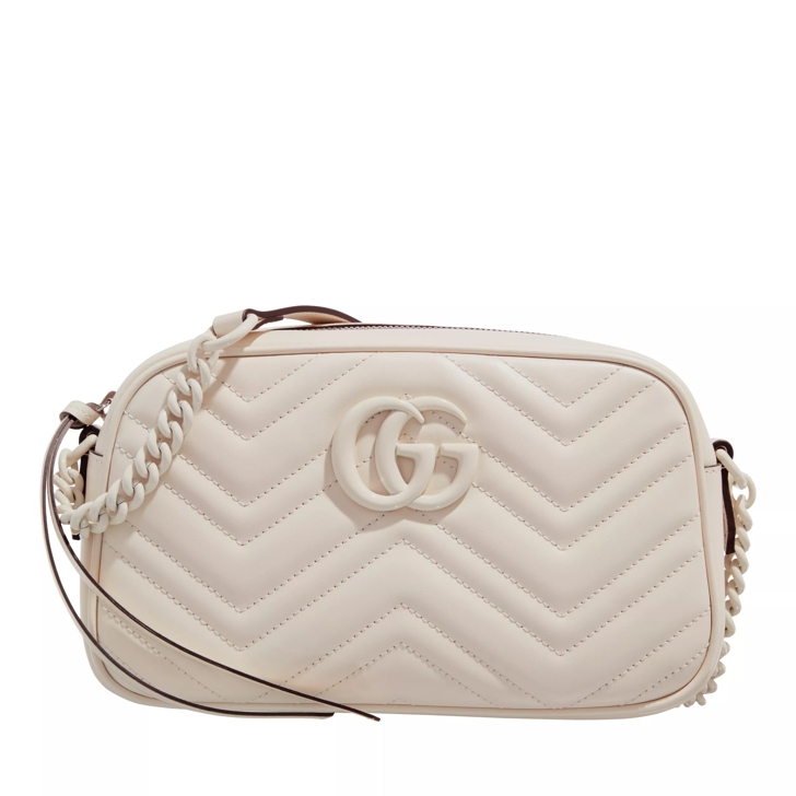 Gucci white outlet marmont camera bag