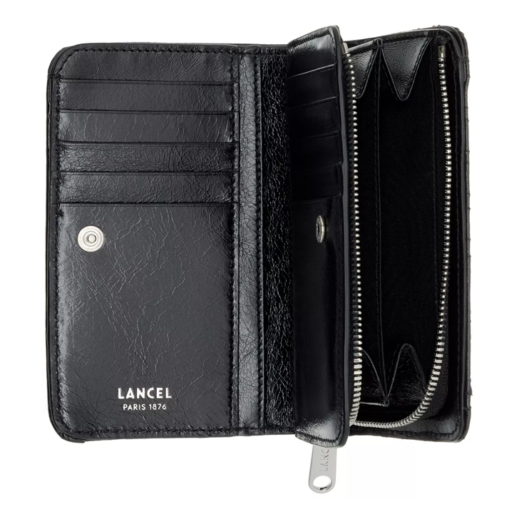 Lancel Midi Minuit De Lancel Black Portefeuille a deux volets