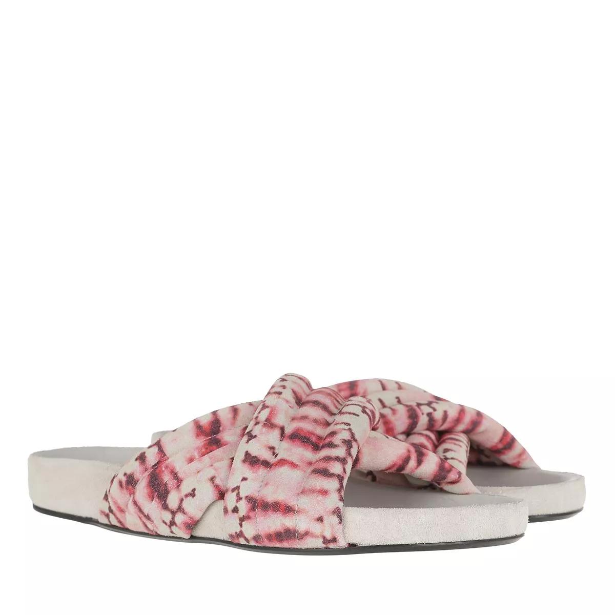 Isabel Marant Holden Sandals Red Slide