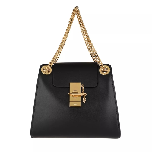 Chloé Annie Shoulder Bag Mini Leather Black Crossbodytas