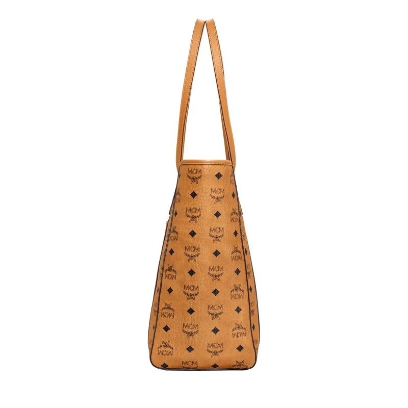 MCM Shopper Mcm Toni Vi Shopper Med Co Cognac(Image 3)