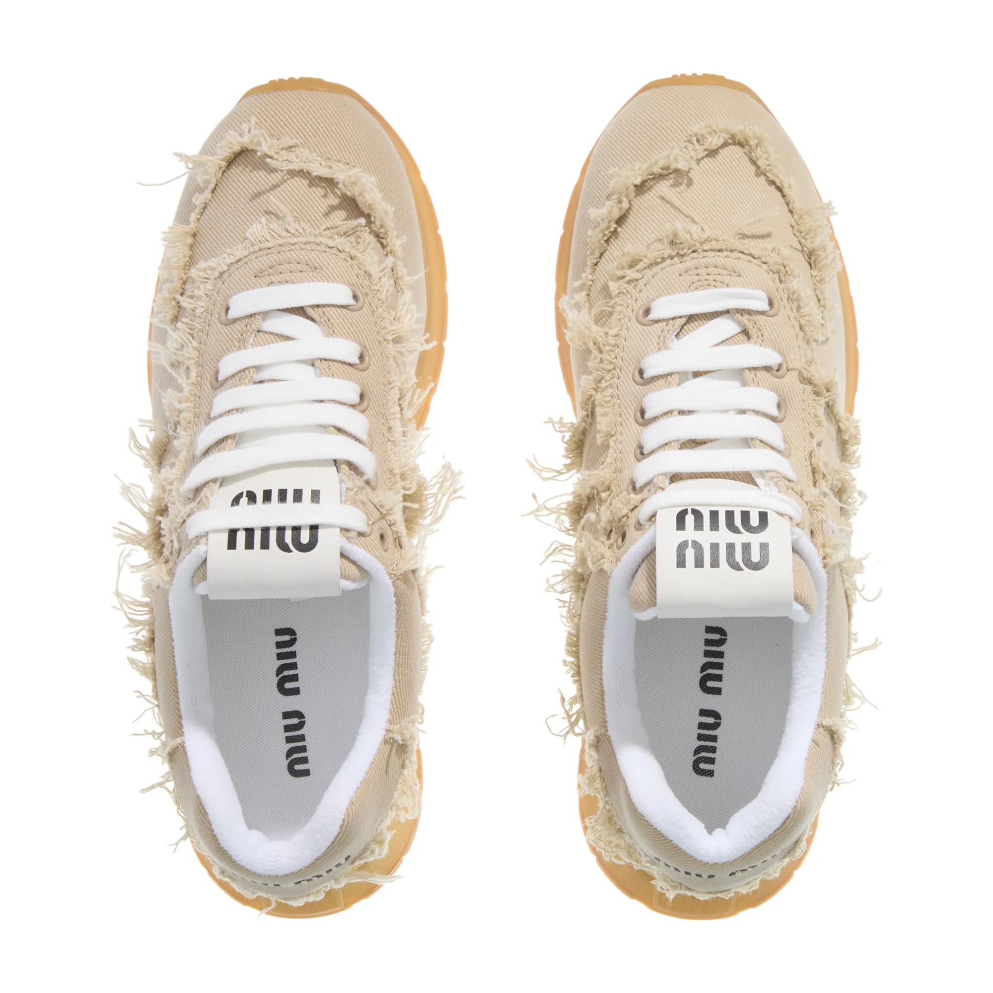 Thumbnail - Miu Miu Sandalen - Sneaker - Gr. 41 (EU) - in Beige - für Damen