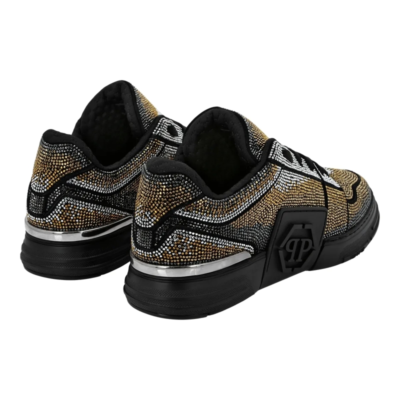 Philipp Plein Low-Top-Sneaker Sneaker Hexagon Mit Schmucksteinen braun(Image 6)