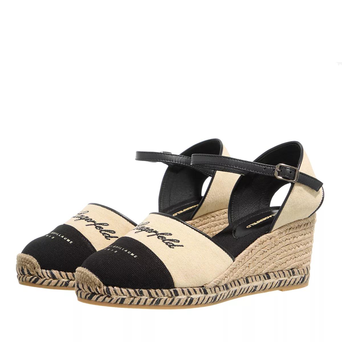 Karl Lagerfeld Sandalen & Sandaletten - Kamini Mid Hotel Karl Closed Toe - Gr. 36 (EU) - in Beige - für Damen