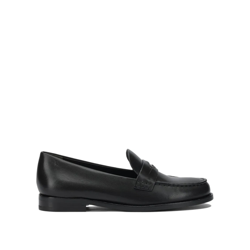 Tory Burch Balletschoenen Bovine Leather Loafers Black