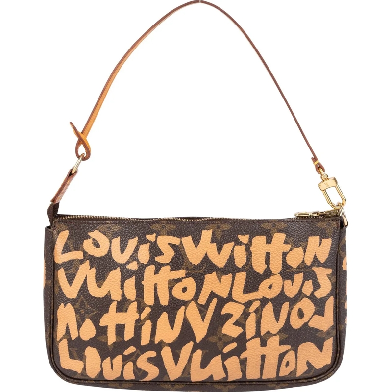Louis Vuitton Tote Louis Vuitton Limited Monogram Graffiti Pochette A braun