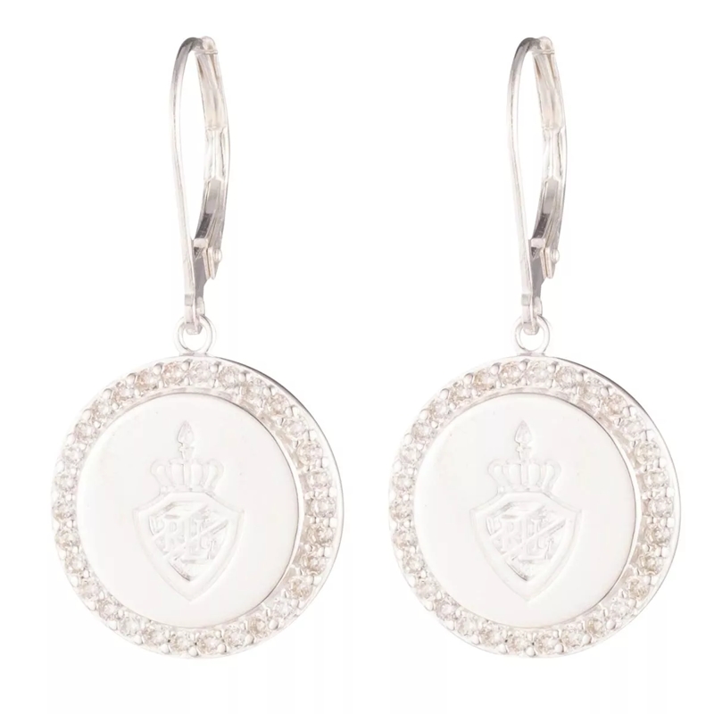 Lauren Ralph Lauren Ohrhänger Pe Pave Edge Sheild Drop SILVER(Image 2)