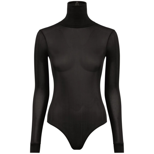 Maison Margiela  Bodysuit With High Neck Black