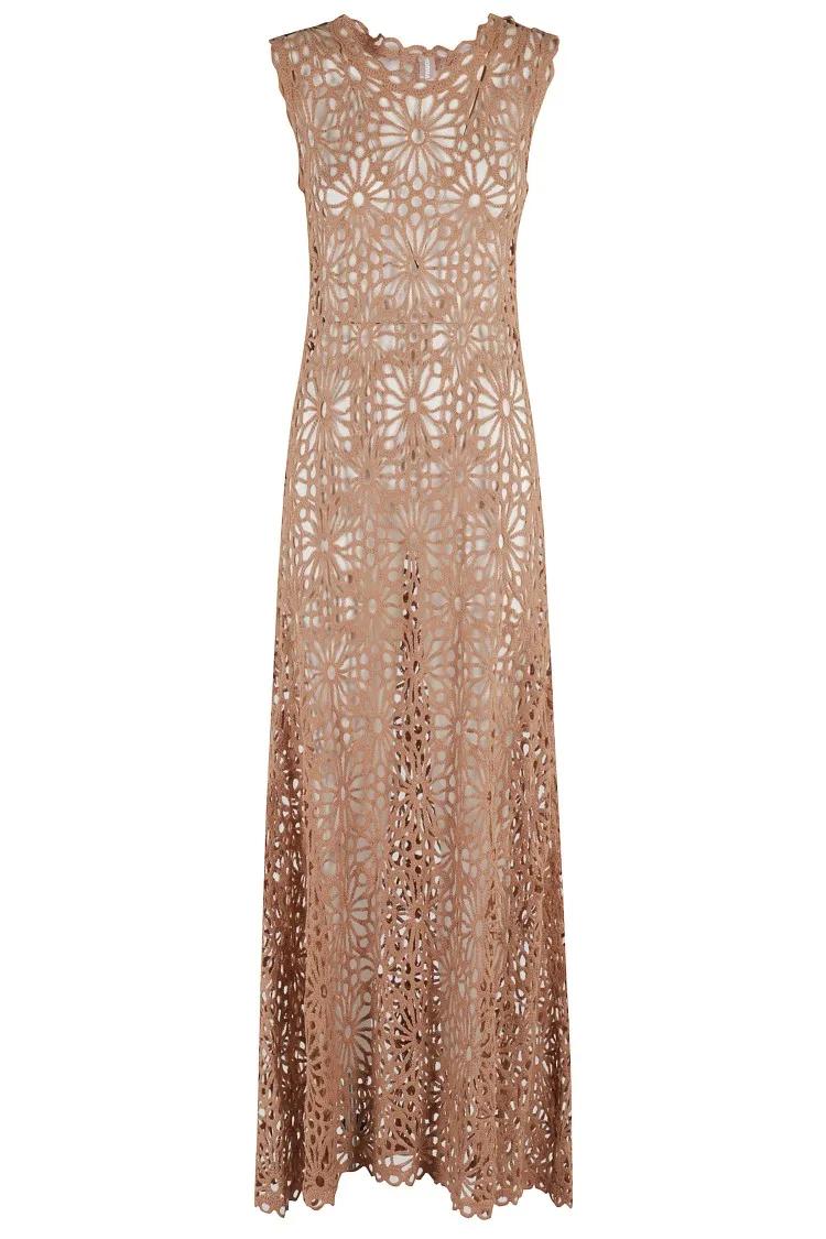 Thumbnail - Norma Kamali - Sleeveless Swing Maxi Dress - Größe XS - pink