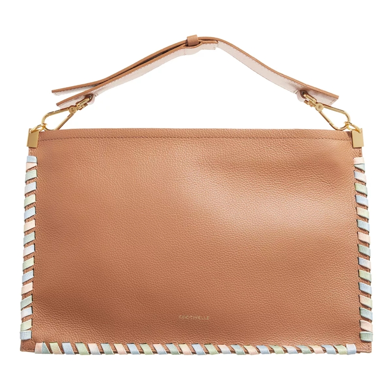 Coccinelle Crossbody Bag Coccinelle Snip Infilat.De Handbag Cuir/Multi Sunr