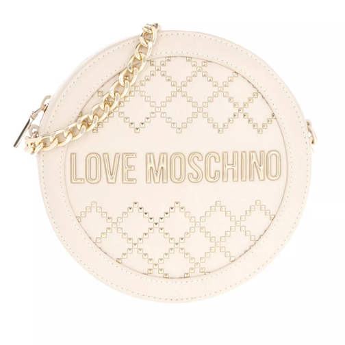 Love Moschino Round Crossbody Bag   Avorio Rund väska