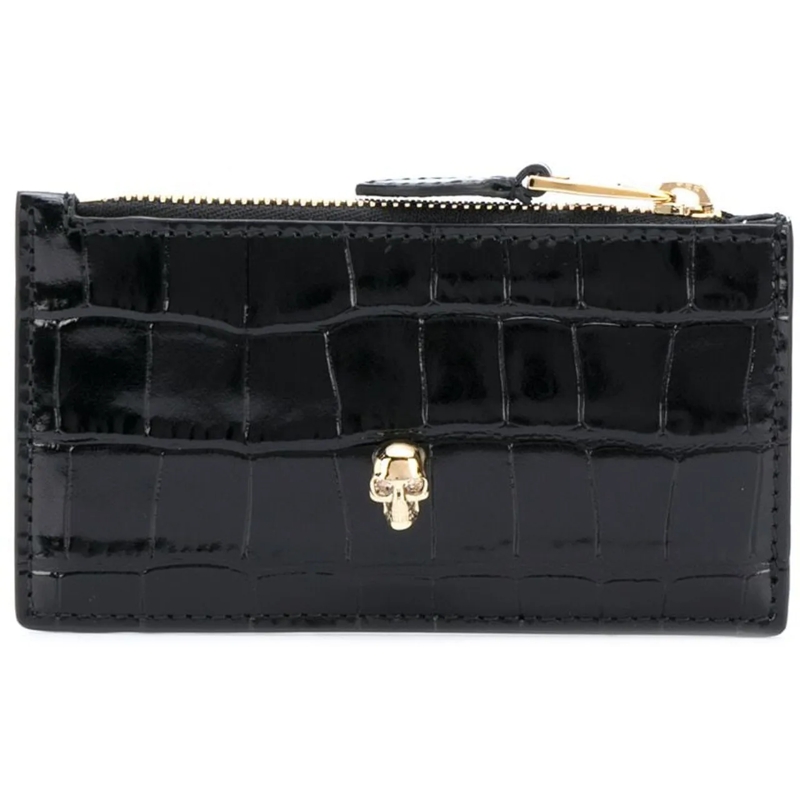 Alexander McQueen Geldbörse Wallets Black schwarz