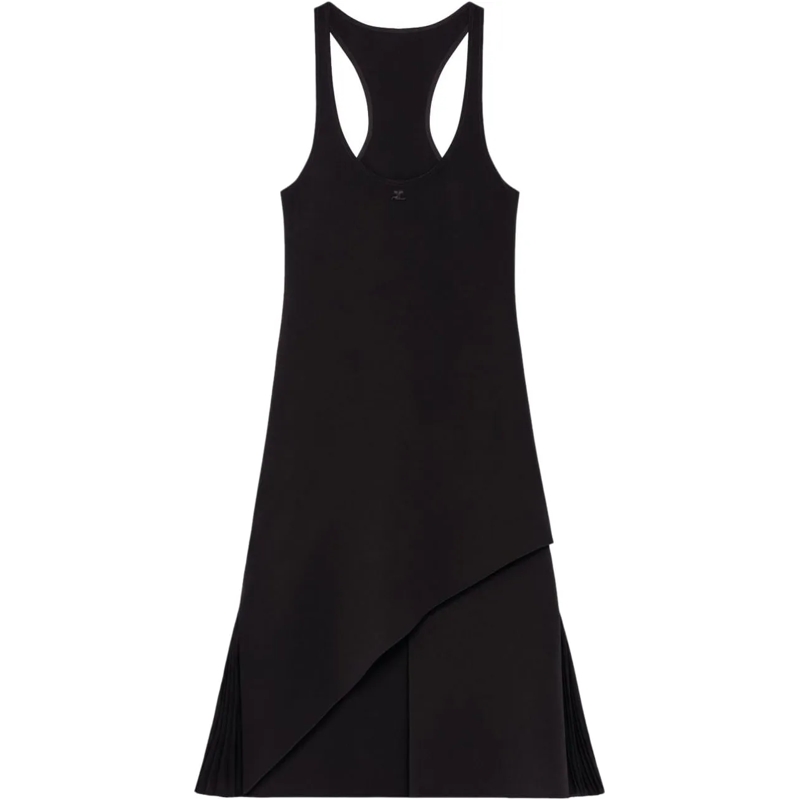 Courrèges Midikleid Dresses Black schwarz