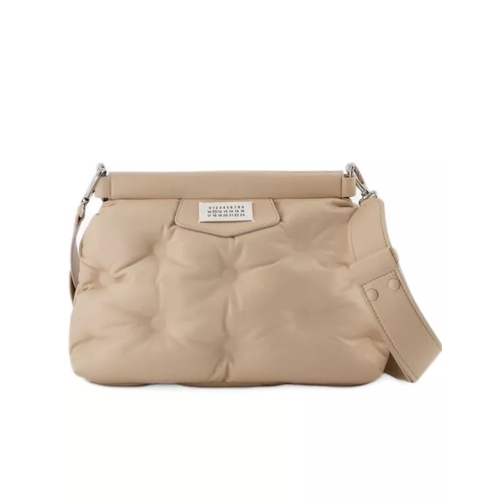 Maison Margiela Glam Slam Classique Small Bag  - Beige - Leather Neutrals Schultertasche