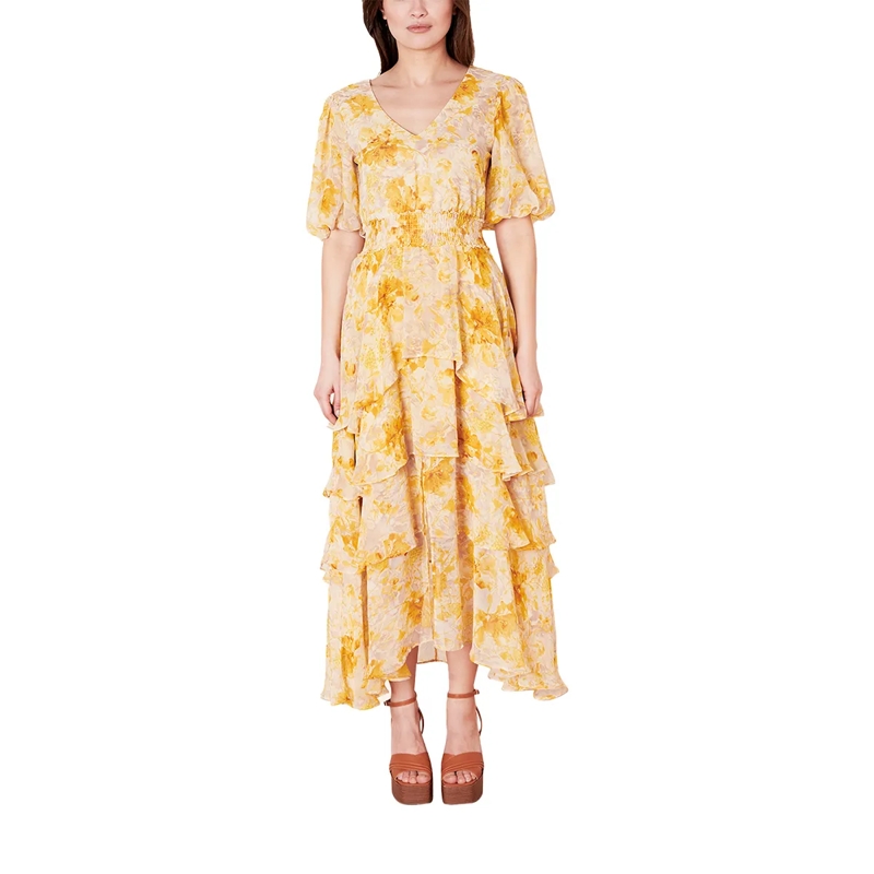 Claire Luise Maxikleid Kleid gelb (Image 2)