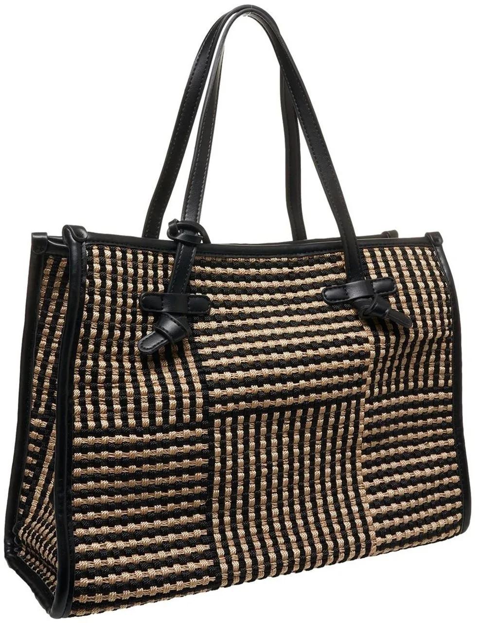 Gianni Chiarini Stijlvol Geweven Shopper Tas Multicolor Dames